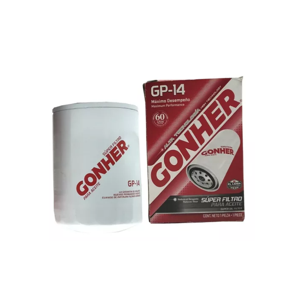 Filtro Servicio Pesado Gonher GP14