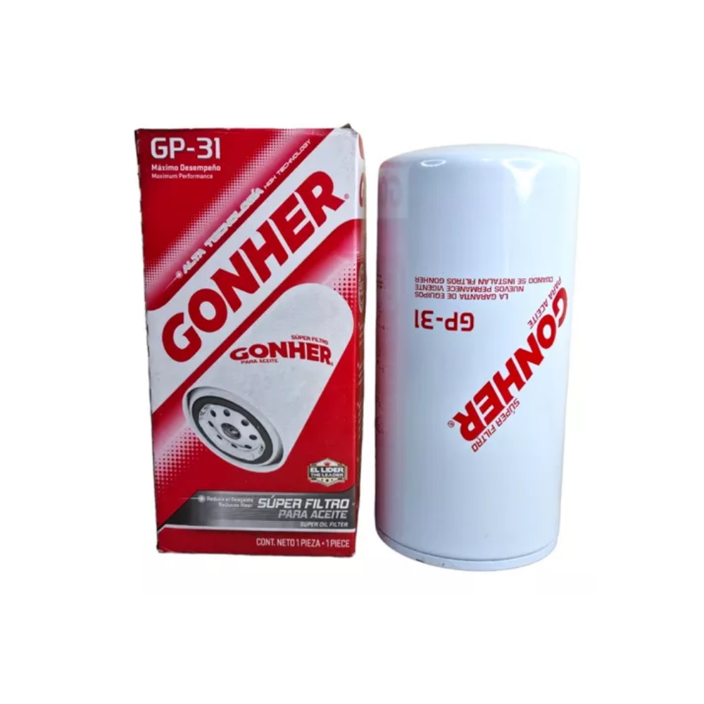 Filtro De Aceite Gonher GP31