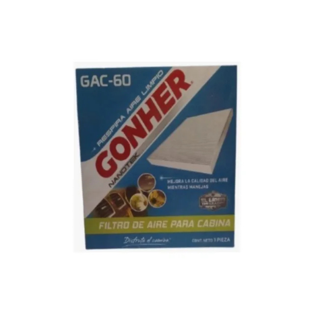 Filtro De Cabina Gonher GAC60