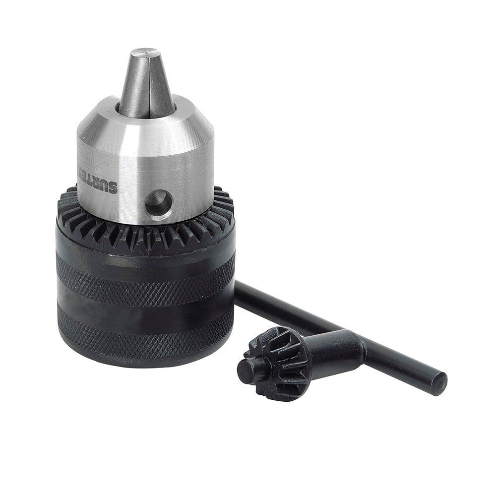 Broquero 3/8", rosca 3/8" - 24 NF con llave Surtek