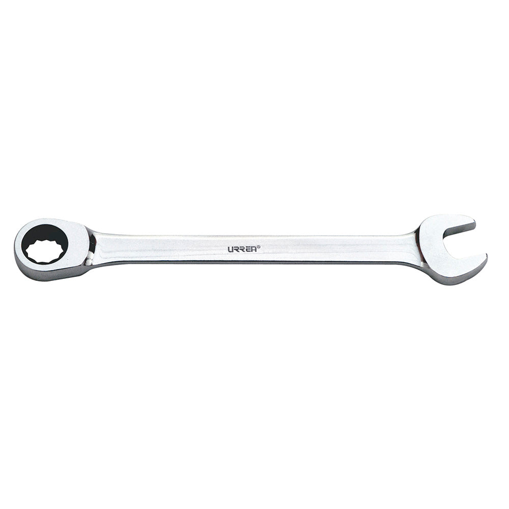 Llave combinada pulido espejo de matraca métrica, 12 puntas, 14 mm Urrea
