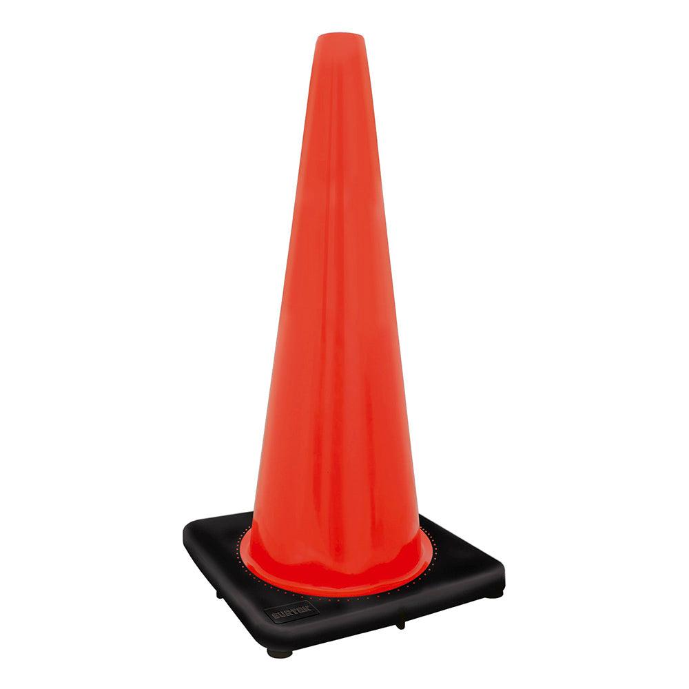 Cono de precaución sin banda reflejante, 45 cm Surtek