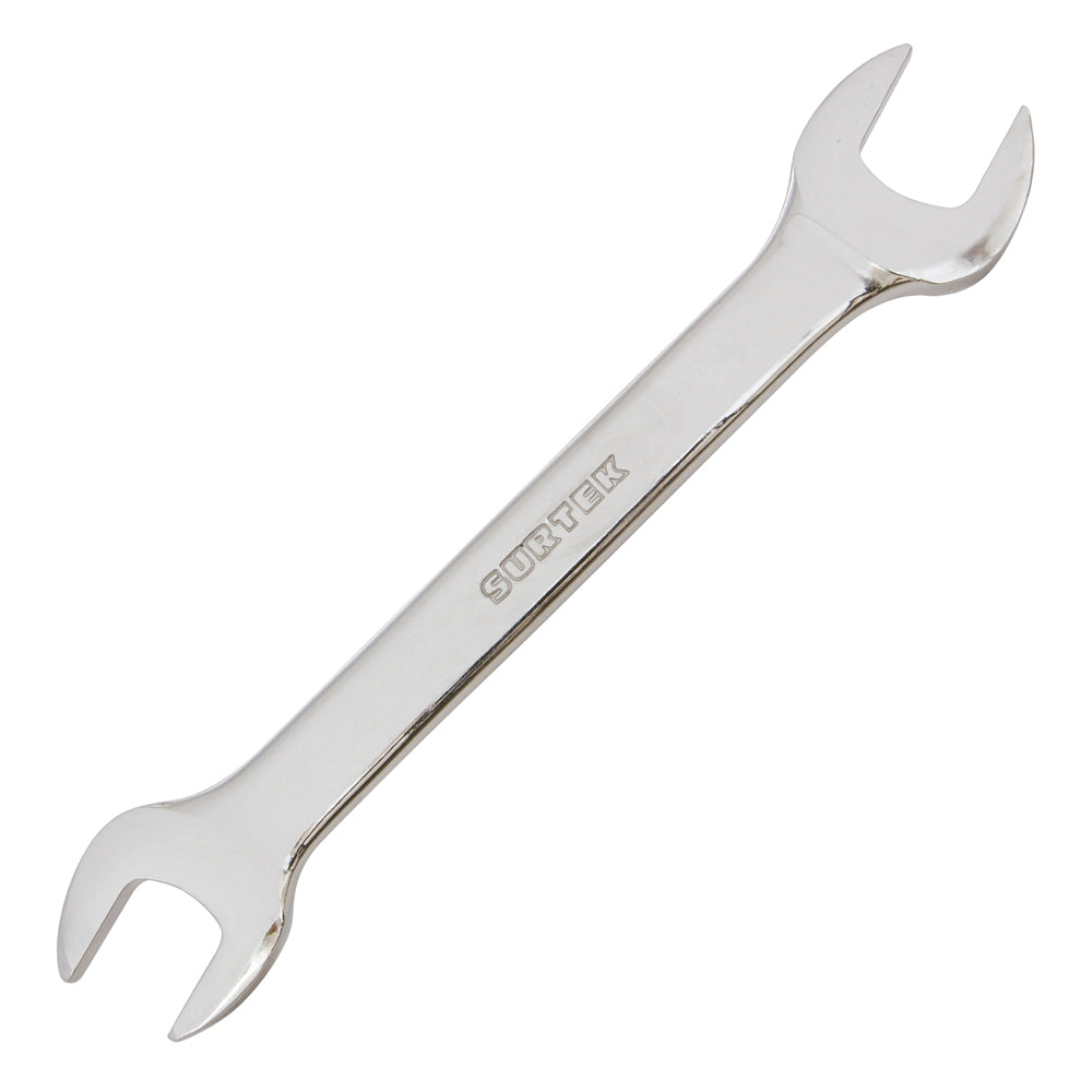 Llave española pulido espejo en pulgadas, 3/4" x 7/8" Surtek