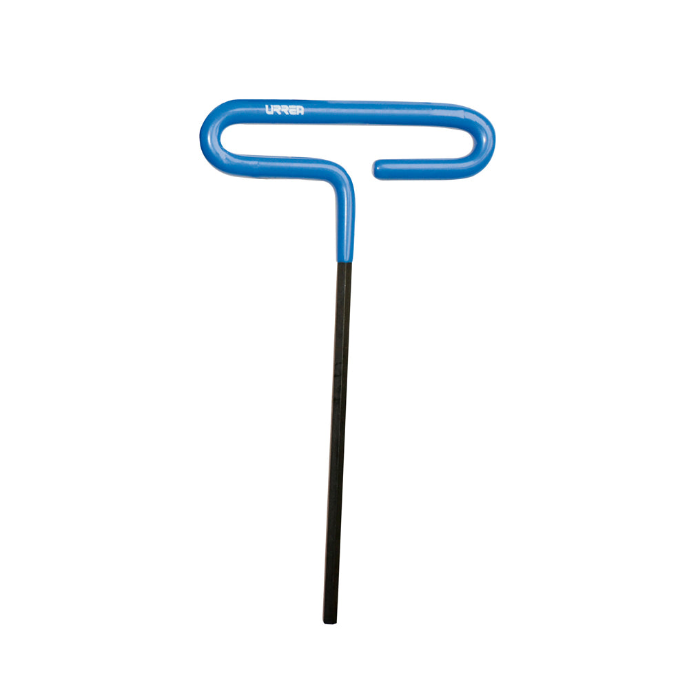 Llave hexagonal corta tipo "T" mango de vinil, métrica, 5 mm Urrea