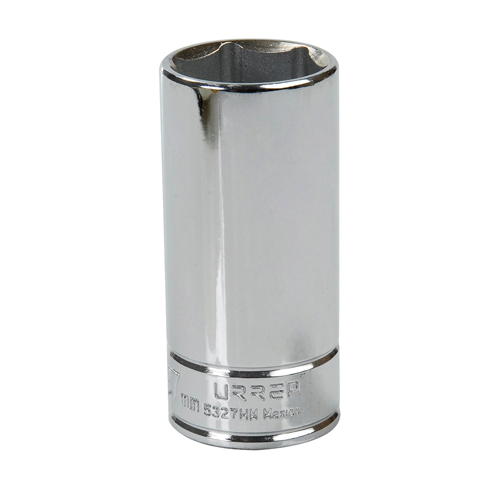 Dado largo cuadro de 1/2", 6 puntas, métrico, 27 mm Urrea