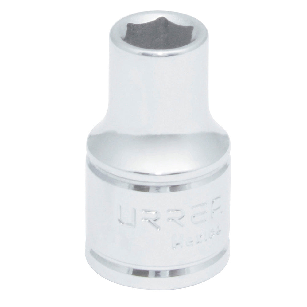 Dado cuadro de 1/2", 6 puntas, en pulgadas, 7/16" Urrea