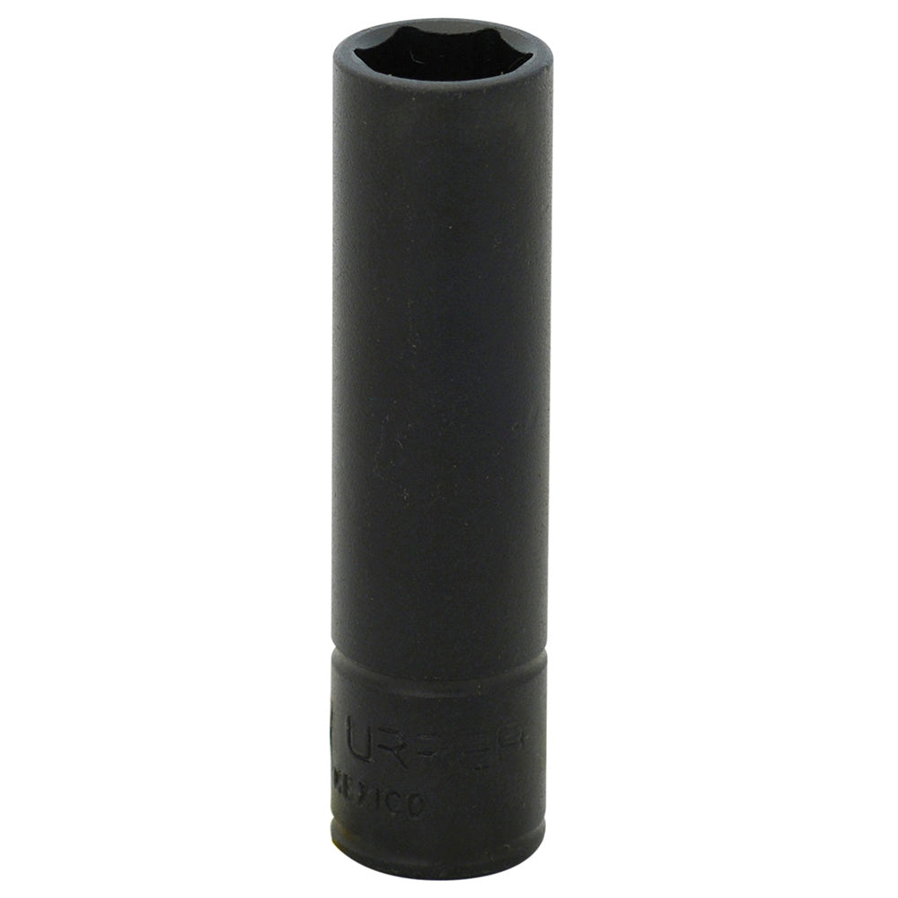 Dado de impacto largo cuadro de 1/4", 6 puntas, métrico, 12 mm Urrea