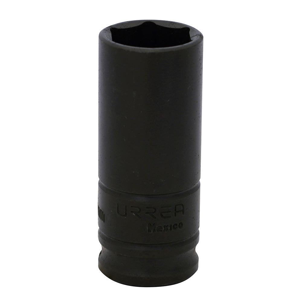 Dado de impacto largo cuadro de 3/8", 6 puntas, métrico, 23 mm Urrea