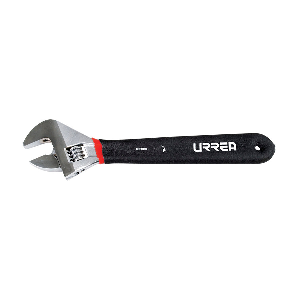 Llave ajustable cromada con mango Rubber grip 24" Urrea