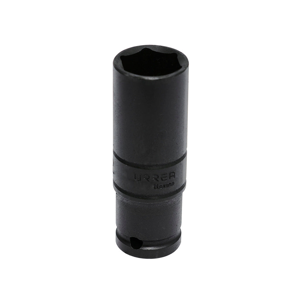 Dado de impacto pared delgada cuadro de 1/2", 6 puntas, métrico, 24 mm Urrea