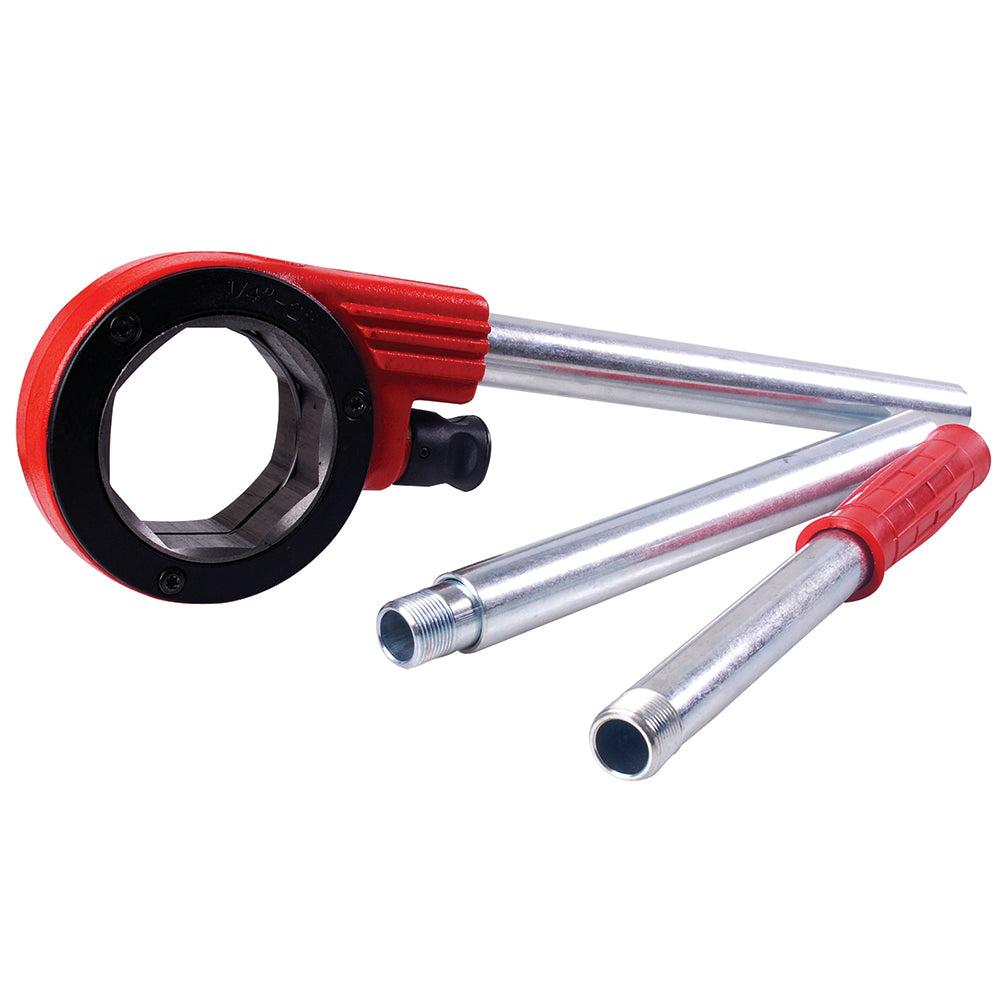 Maneral para tarraja tipo matraca de 1-1/2" a 2" Urrea