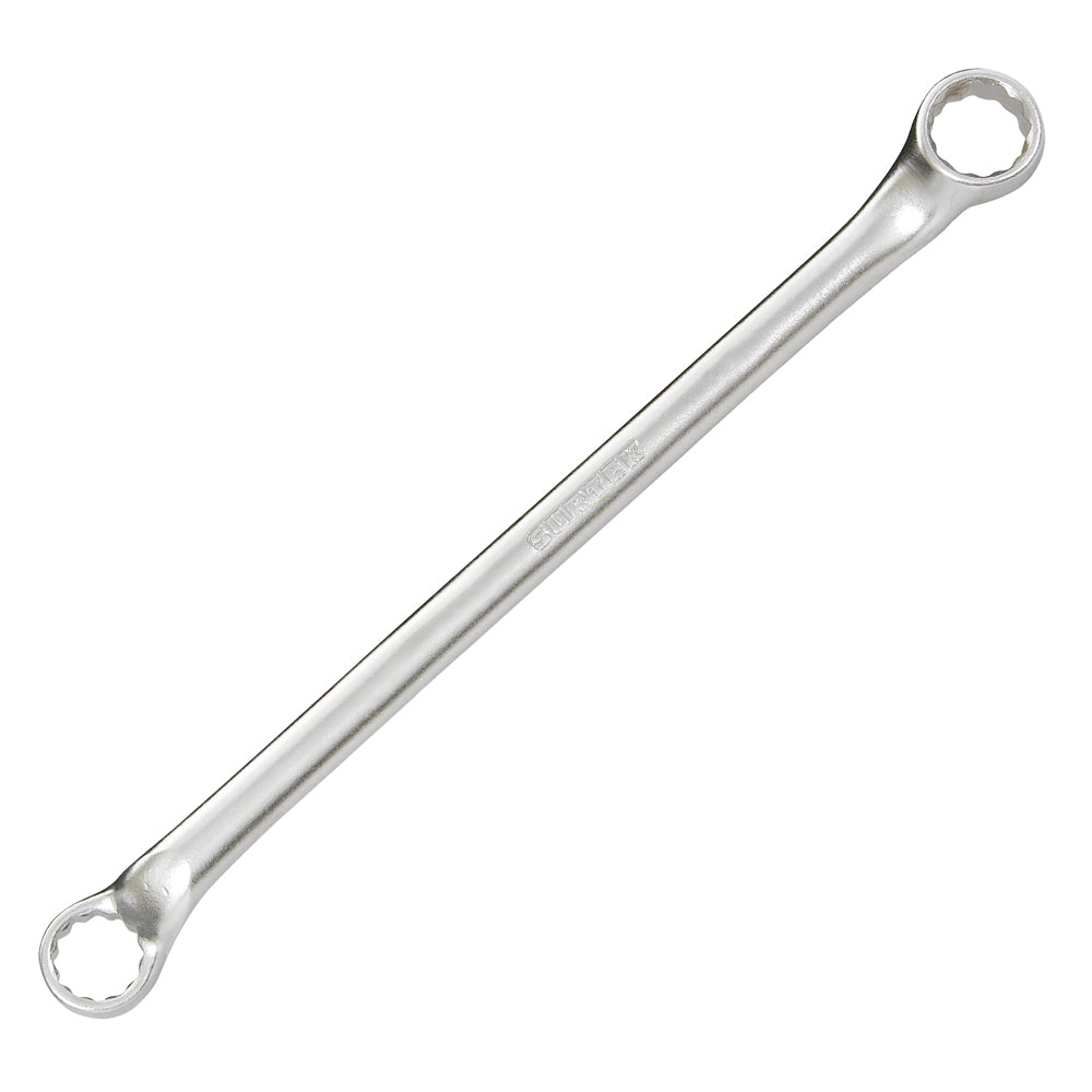Llave de estrías pulido espejo de 45° métrica, 12 puntas, 19 x 22 mm Surtek