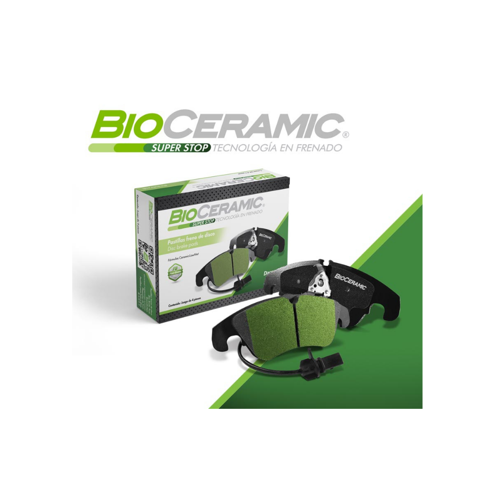 Balata Delantera Bioceramic 7125 D387