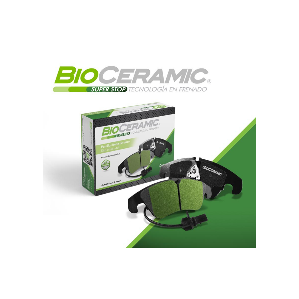 Balata Delantera Bioceramic 7170 D265