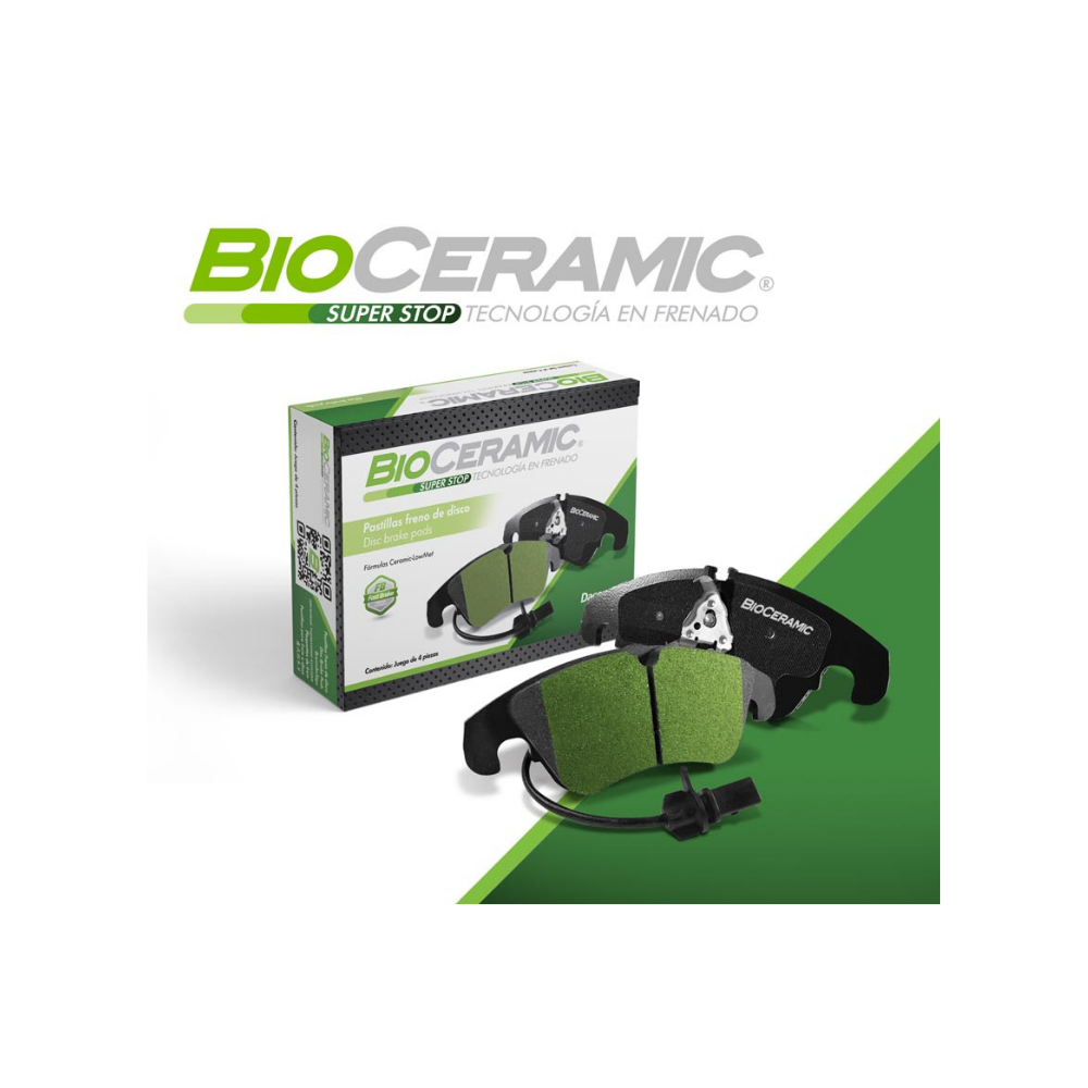Balata Delantera Bioceramic 7353 D473