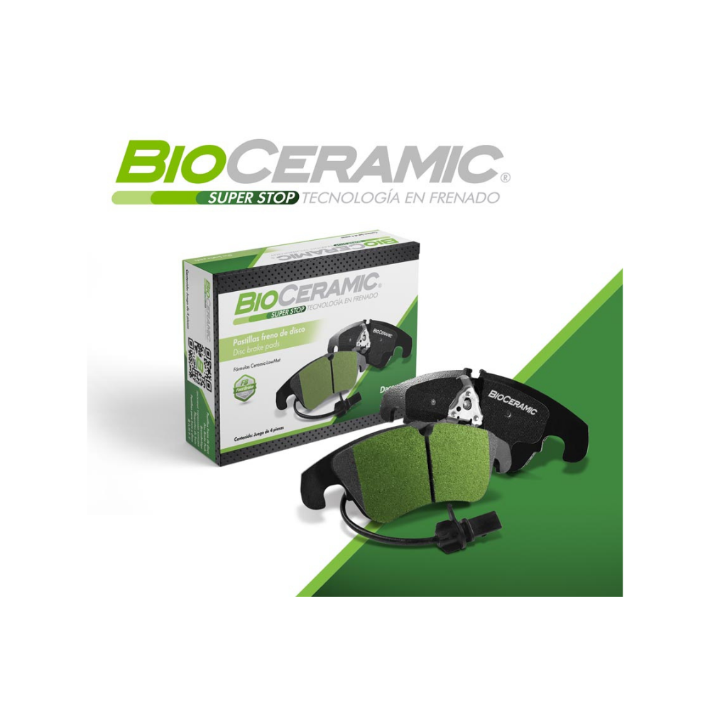 Balata Trasera Bioceramic 7707 D834