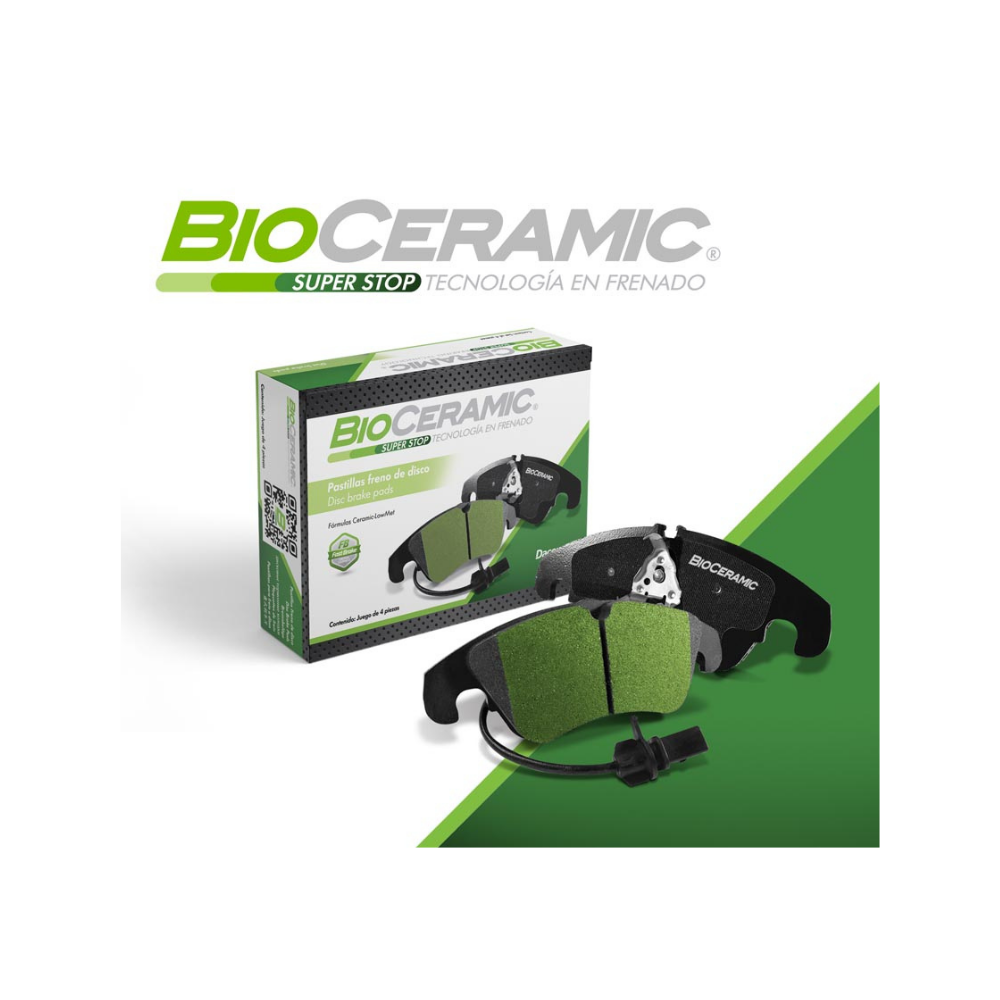 Balata Trasera Bioceramic 7916 D1012