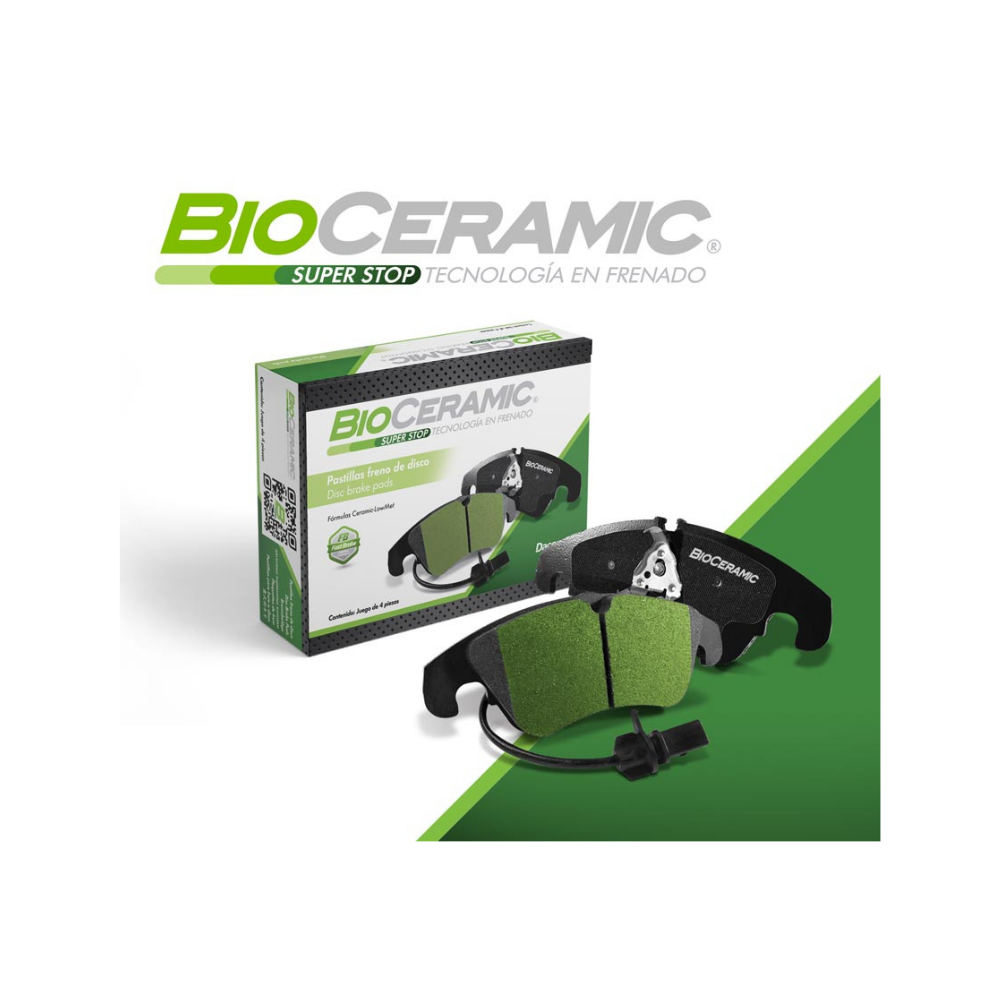 Balata Trasera Bioceramic 9106 D1878