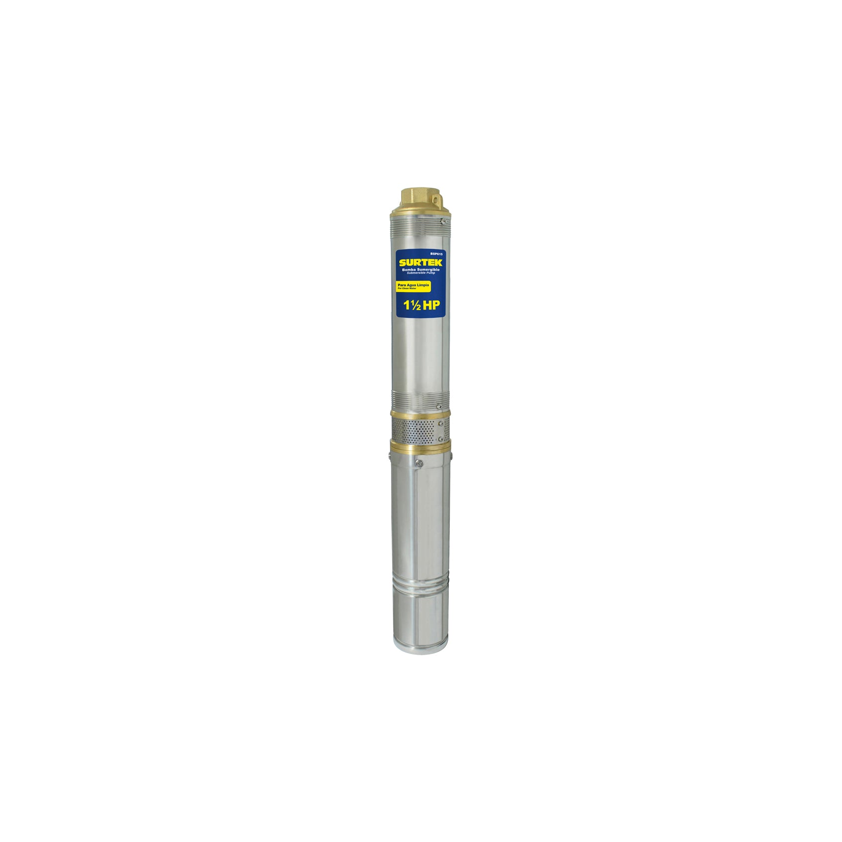 Bomba sumergible para pozos profundos 1-1/2 HP 127 V Surtek