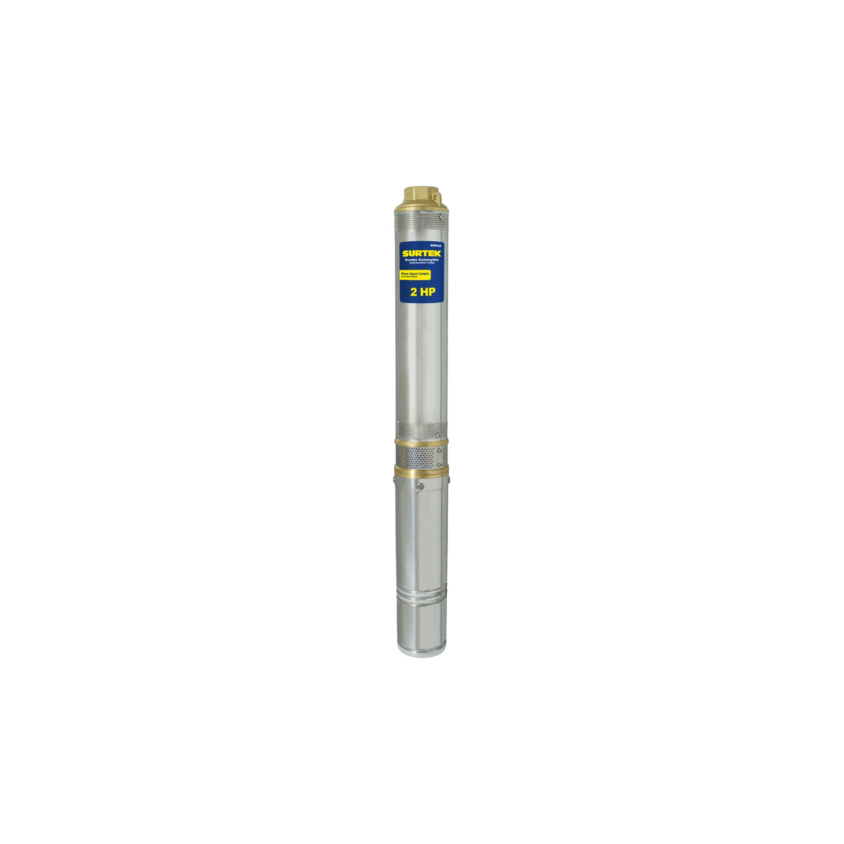 Bomba sumergible para pozos profundos 2 HP 127 V Surtek