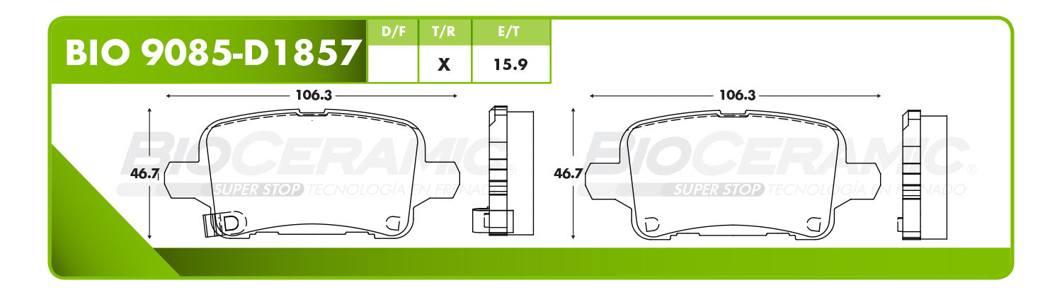 Balata Bioceramic BIO 9085-D1857