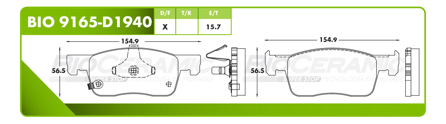 Balata Bioceramic BIO 9165-D1940