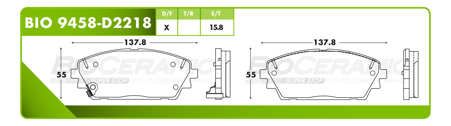 Balata Bioceramic BIO 9458-D2218