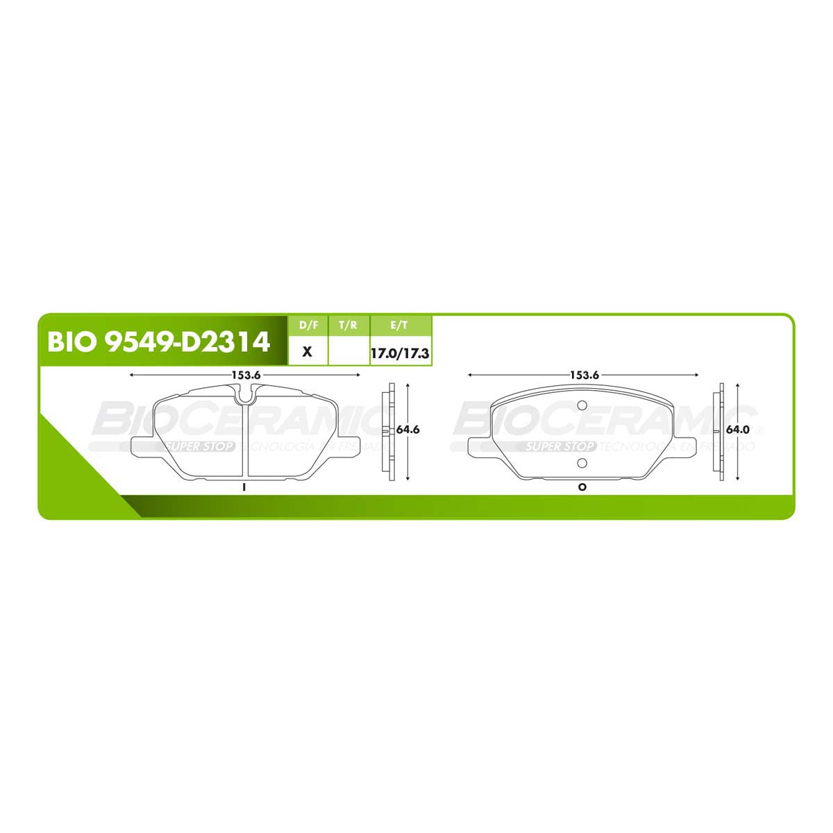 Balata Bioceramic BIO 9549-D2314