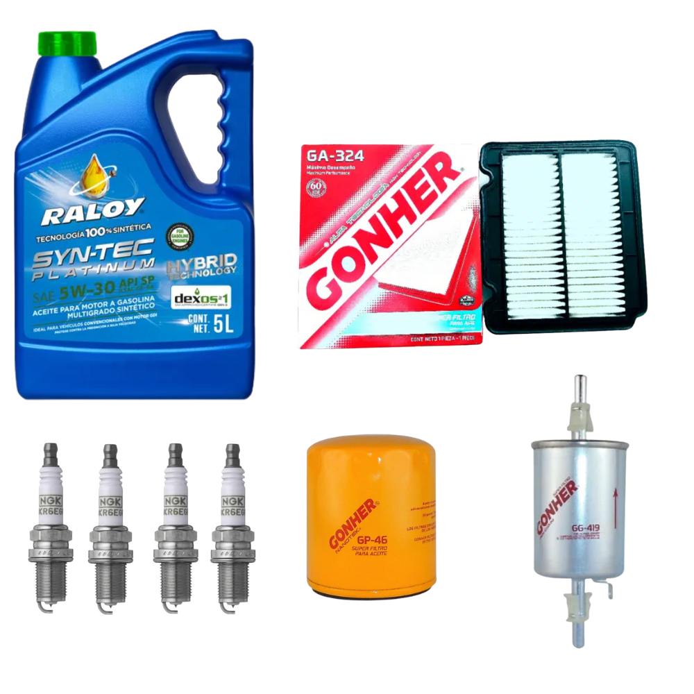 Kit De Afinación Mayor Chevrolet Aveo Motor 1.6 2013-2017