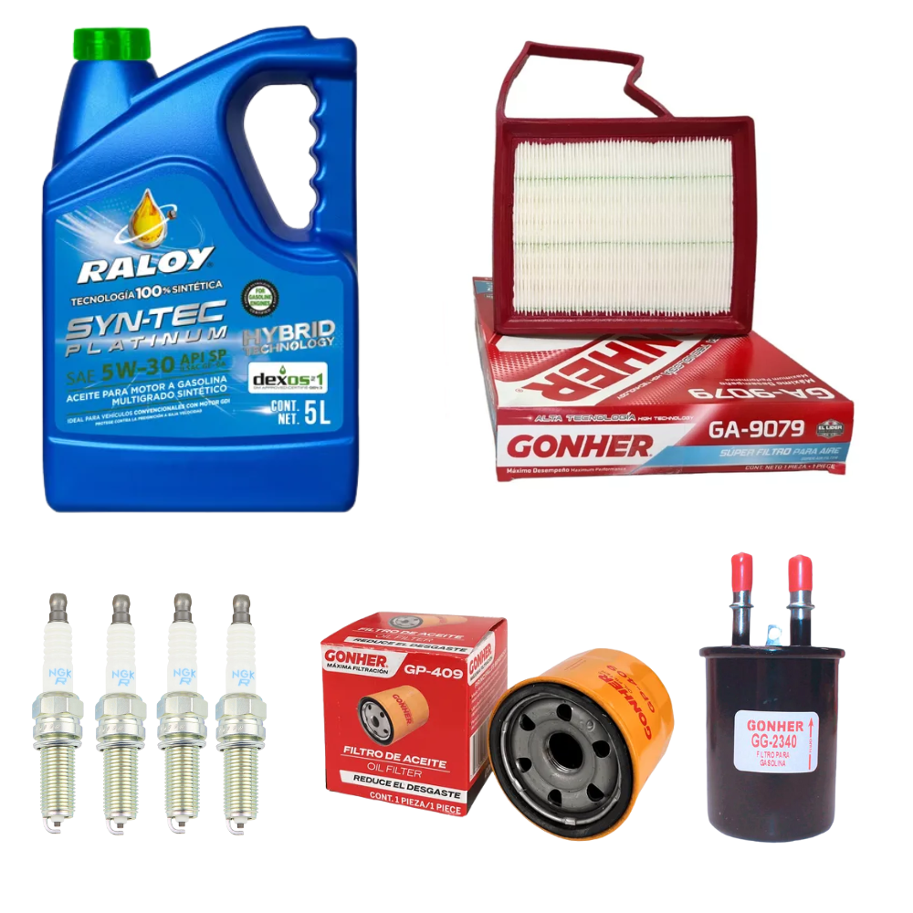 Kit De Afinación Mayor Chevrolet Aveo Motor Nueva Generación 1.5 2018-2023