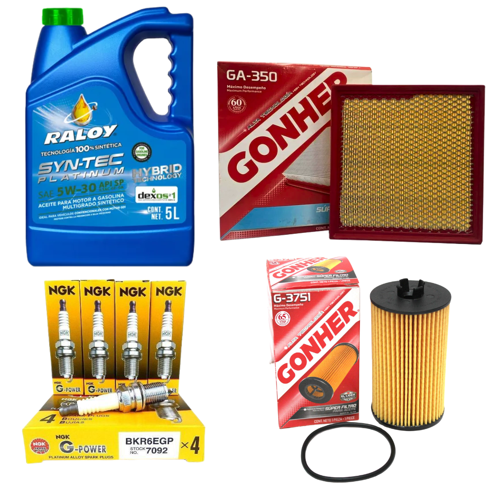 Kit De Afinación Mayor Chevrolet Cruze Motor 1.8 2012-2015