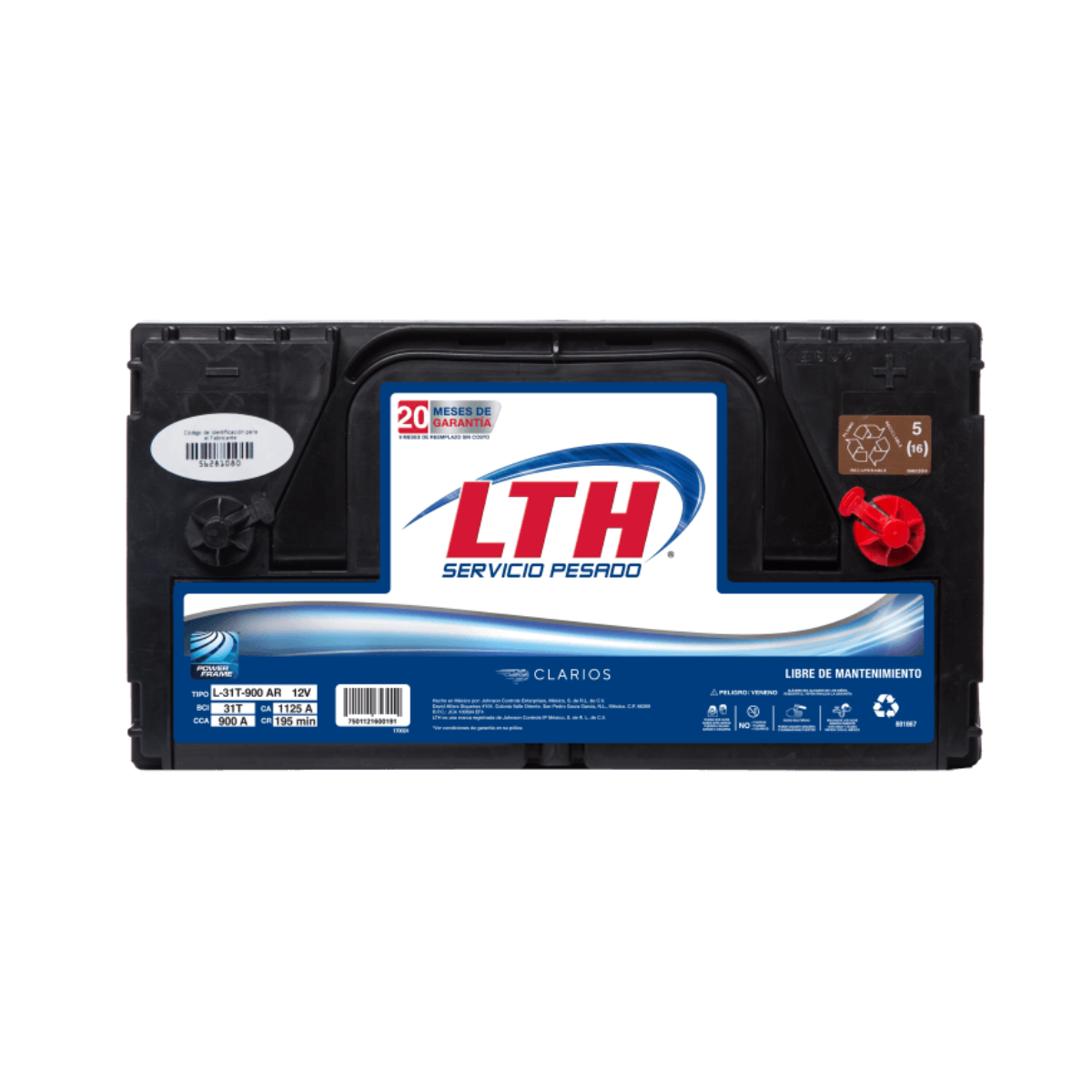 Batería LTH L31T900AR | 12V