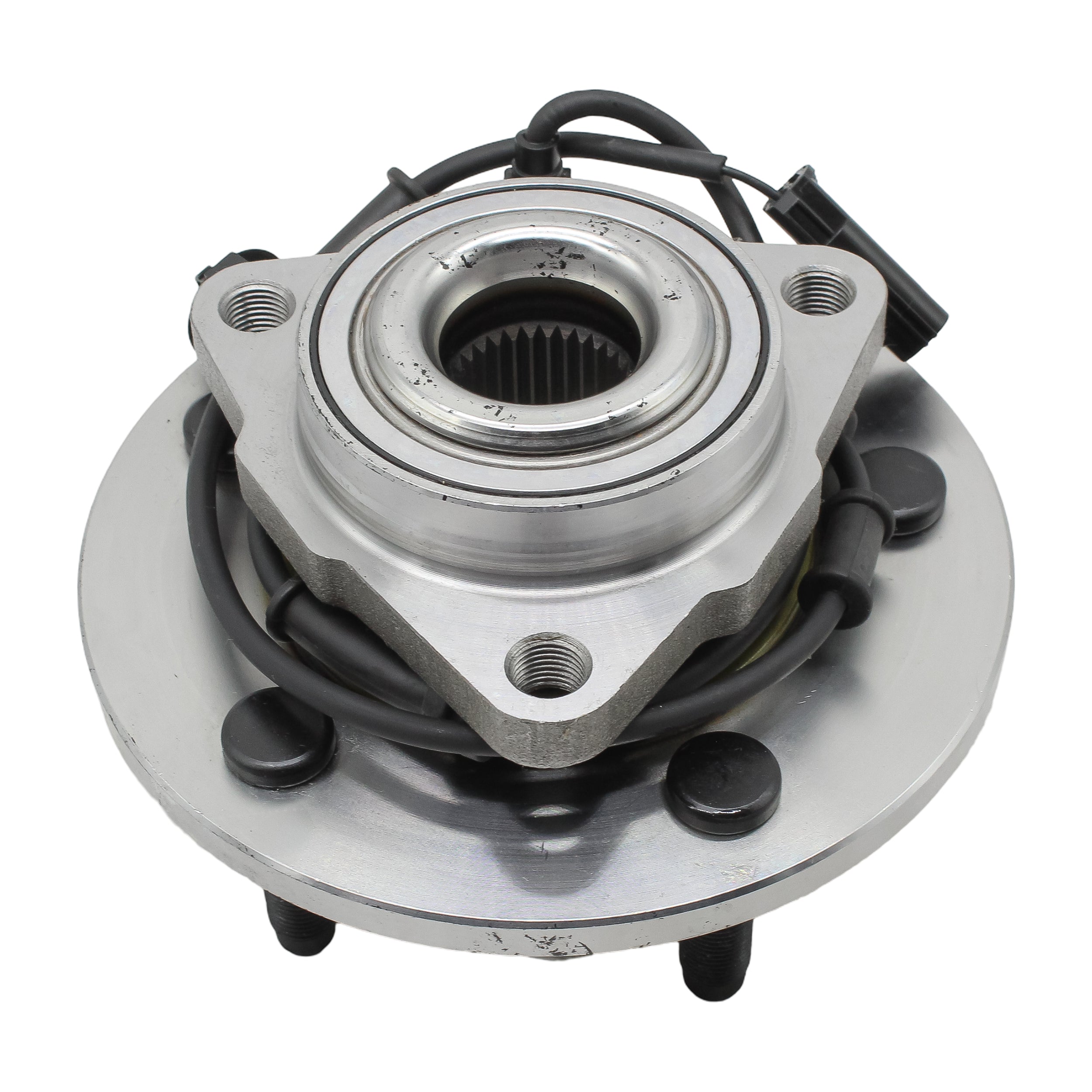Maza de Rueda Delantero 5 Birlos 3 Barrenos Con Conector 33 Estrias Con Conector pasivo Ram-1500 4X2 Suspensión Independiente MGC2352-C