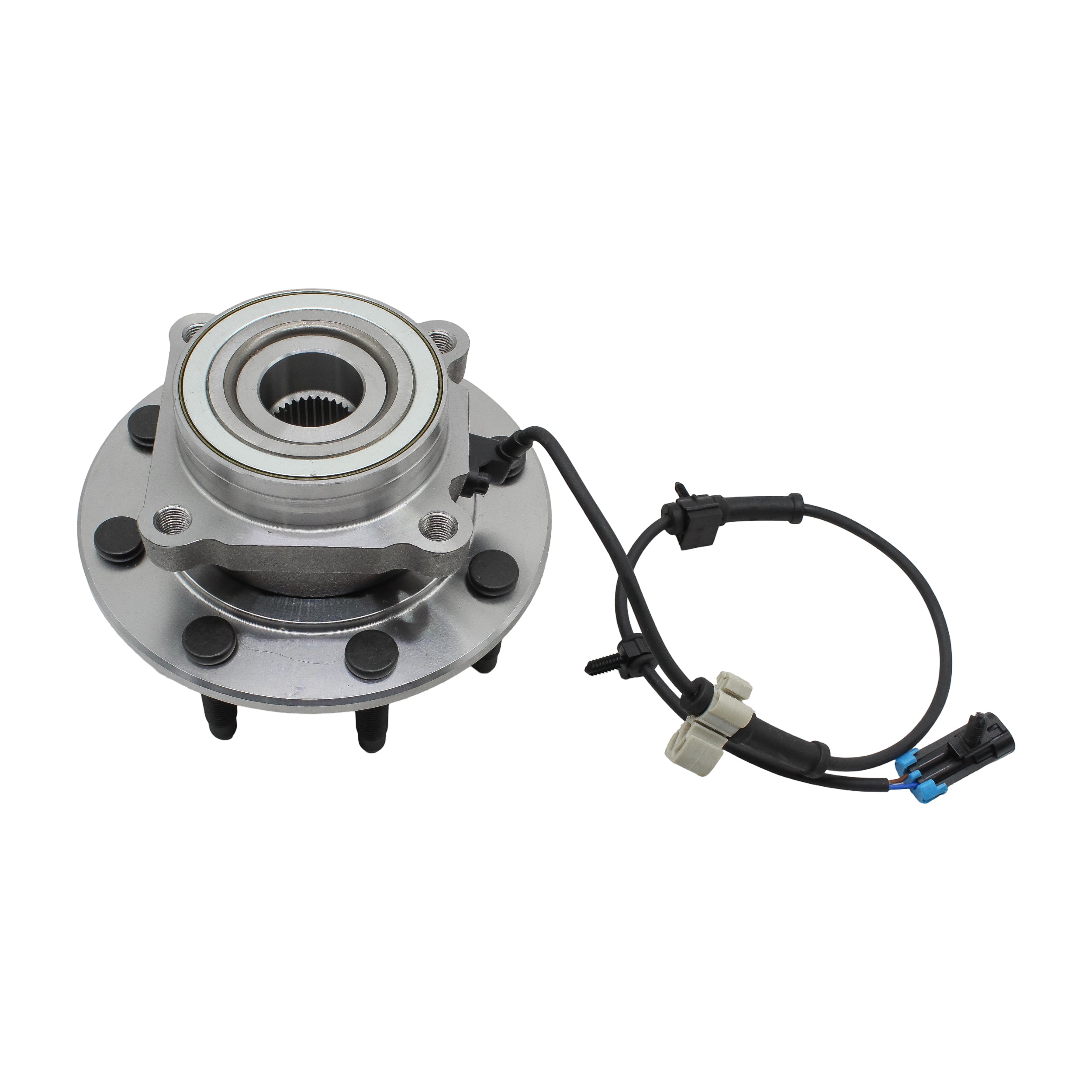Maza de Rueda Delantero 8 Birlos 4 Barrenos Con Conector 33 Estrias Alta Resistencia MGG5058-C