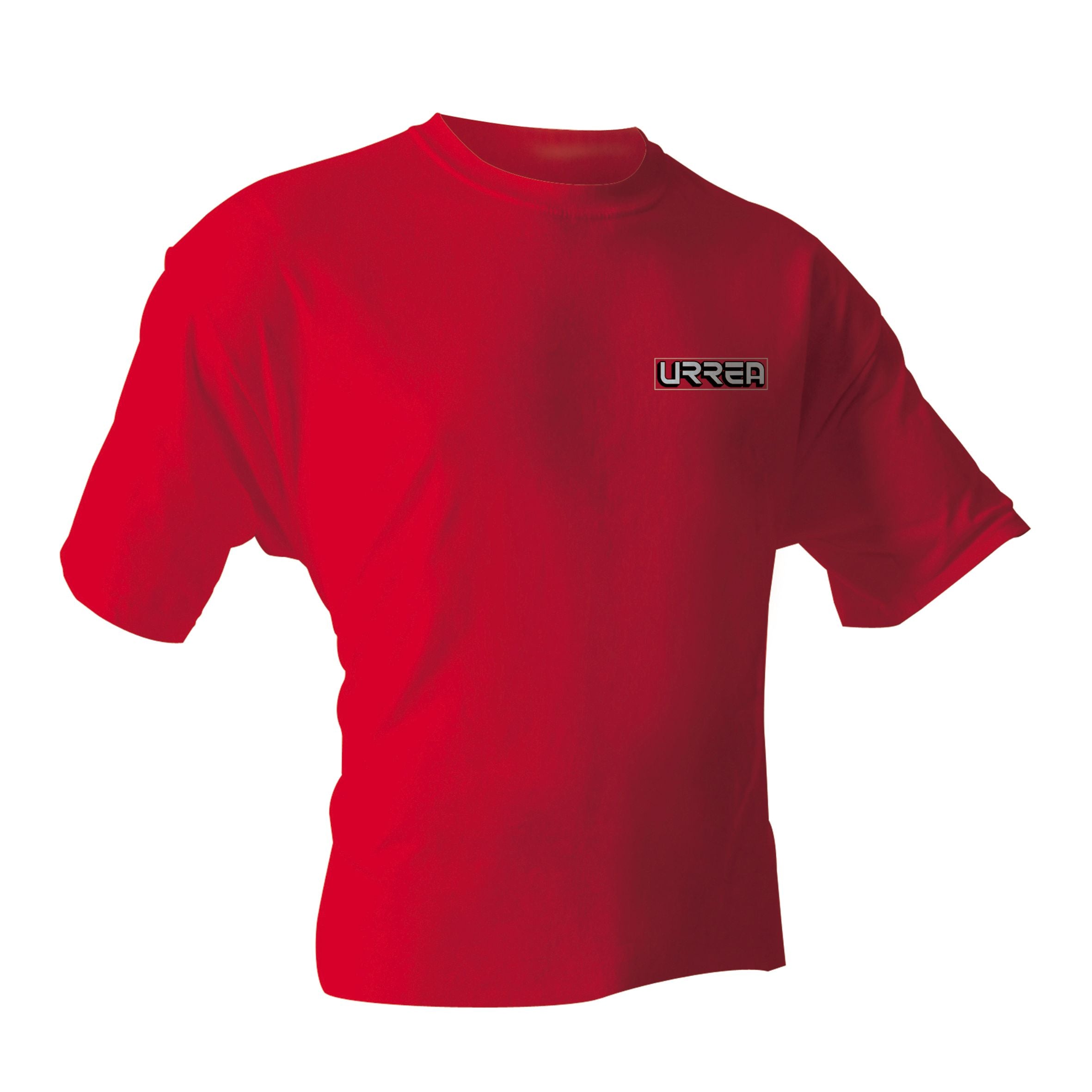 Playera cuello redondo color rojo talla XL Urrea