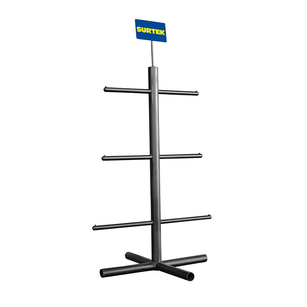 Exhibidor de piso para cuerdas de polipropileno 90 x 186 x 91 cm Surtek