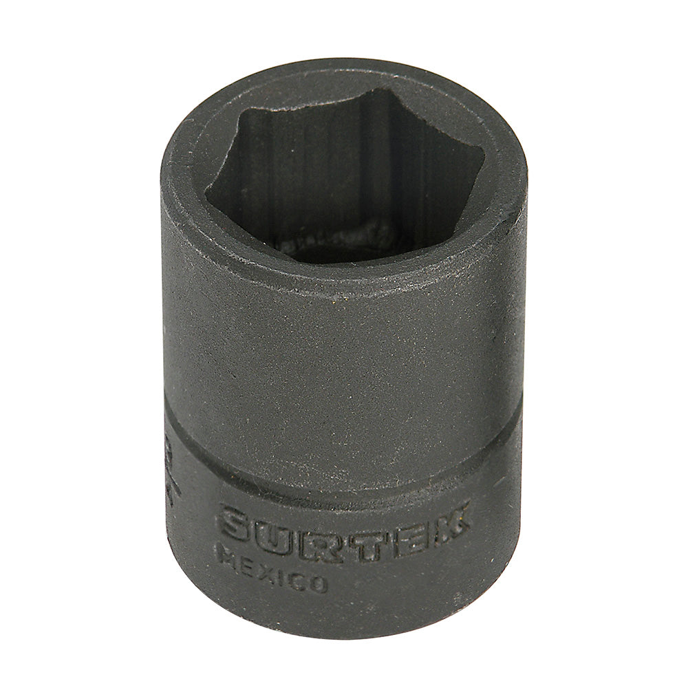 Dado de impacto cuadro de 1/2", 6 puntas, métrico, 17 mm Surtek