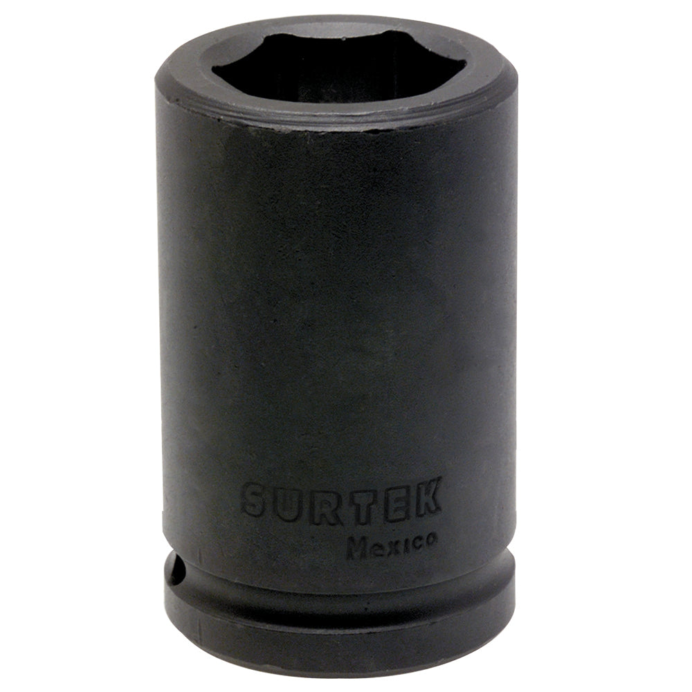 Dado de impacto largo cuadro de 3/4", 6 puntas, en pulgadas, 1-7/16" Surtek